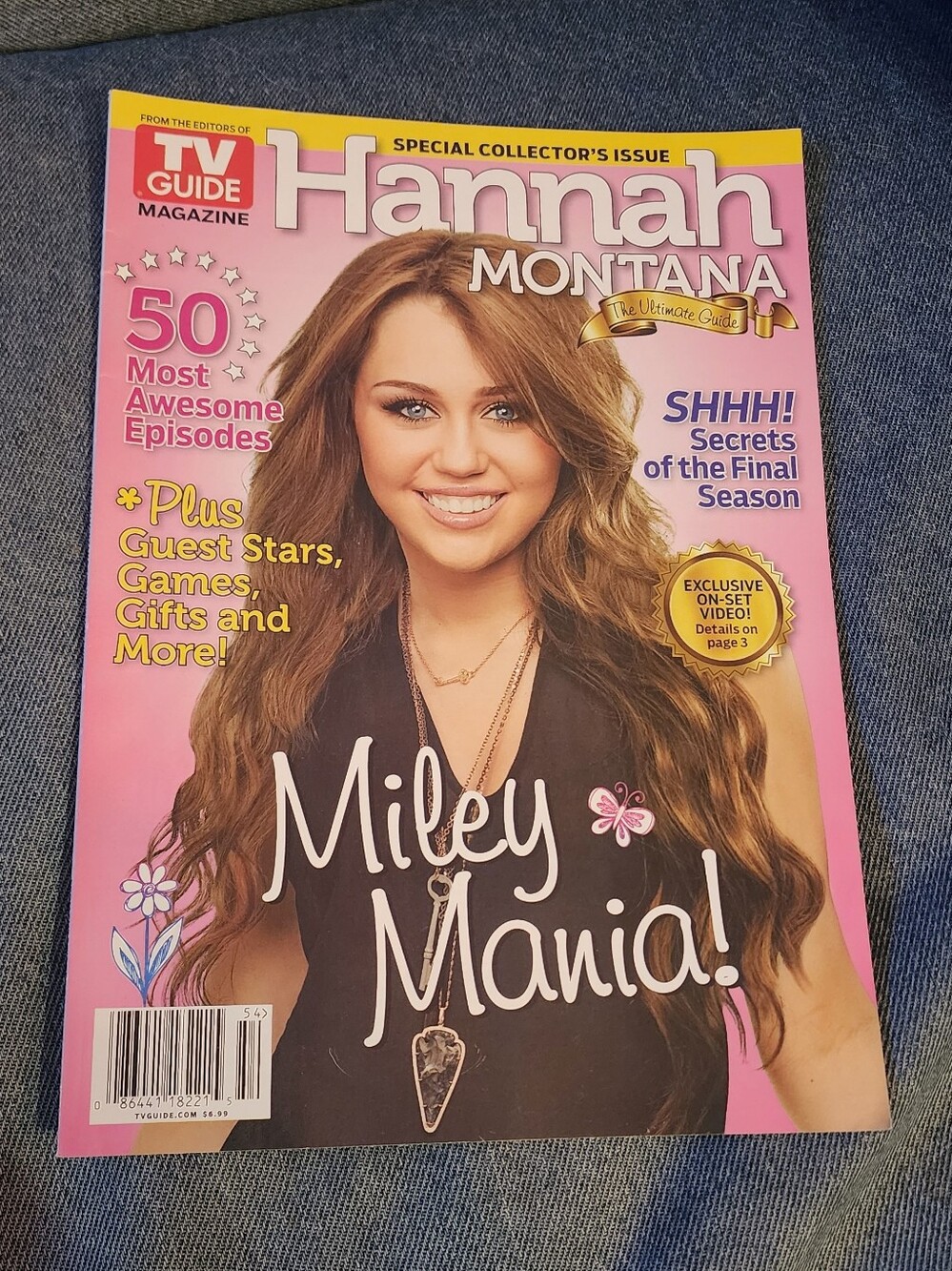 Hannah Montana Special Collector's Issue Magazine - Pink Cover